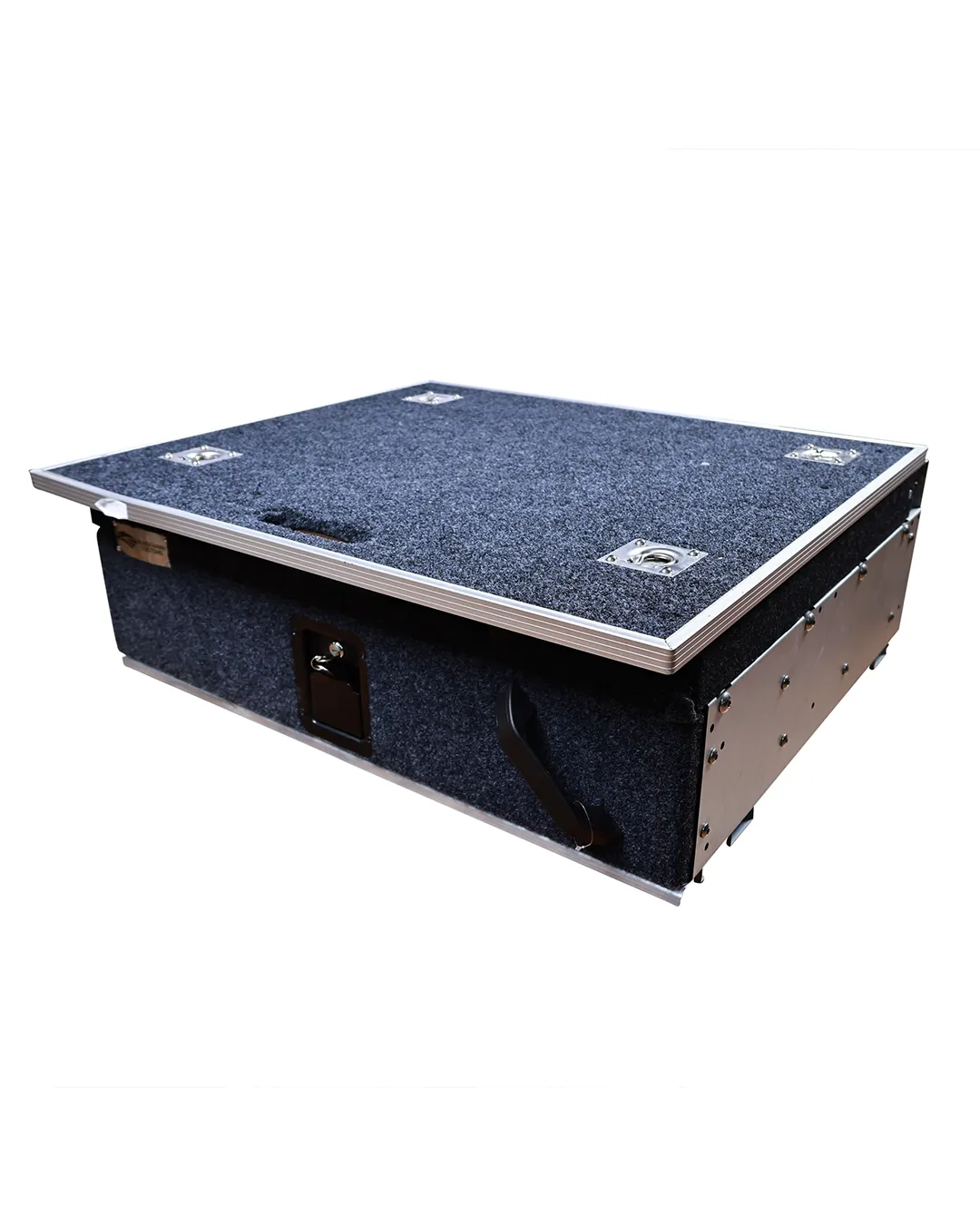 Black Hawk Customs Single Storage Drawer with Top Slide - Aluminum